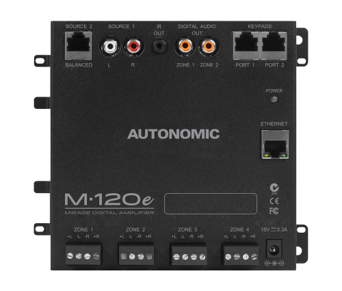 MMS-120e-Z-1__69930 Autonomic's amplifiers deliver robust, high-fidelity audio for any setting, from restaurants to home listening rooms.
