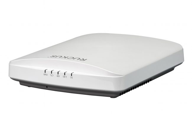 A white box for Wi-Fi by Ruckus.